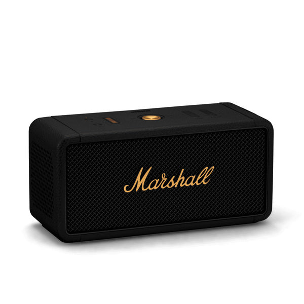 Parlante portátil Middleton Marshall black and brass