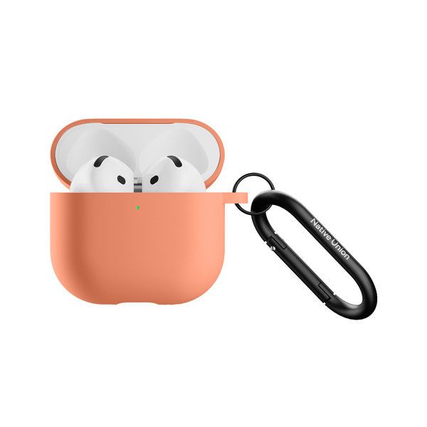Funda silicona Active para Airpods 4 Native Union damasco