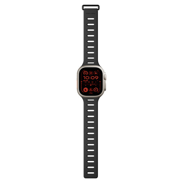 Banda para Apple Watch 44/45/49 mm Active Tracción Magnética Native Union negra/arcilla