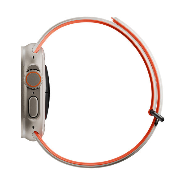 Banda para Apple Watch 44/45/49 mm Active Tracción Magnética Native Union naranja/arcilla