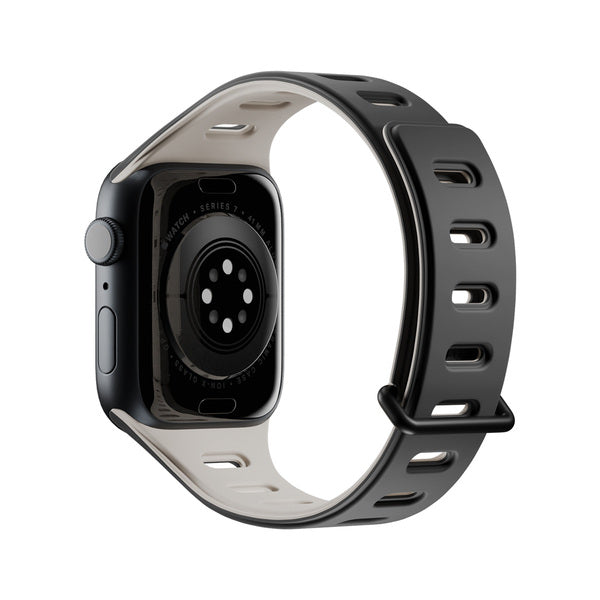 Banda para Apple Watch 38/40/41 mm Active Tracción Magnética Native Union negra/arcilla