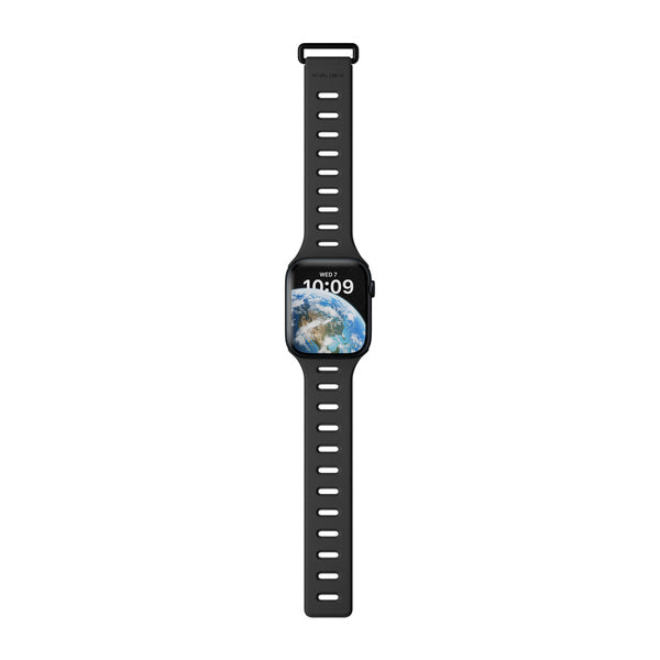 Banda para Apple Watch 38/40/41 mm Active Tracción Magnética Native Union negra/arcilla