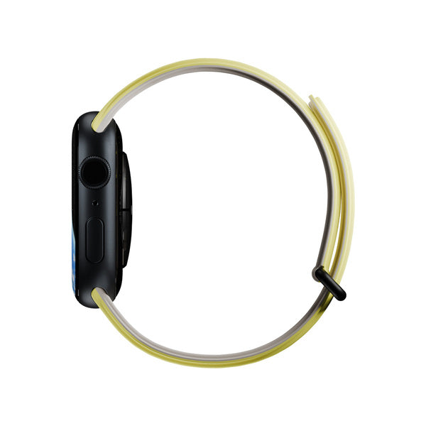 Banda para Apple Watch 38/40/41 mm Active Tracción Magnética Native Union limón/arcilla