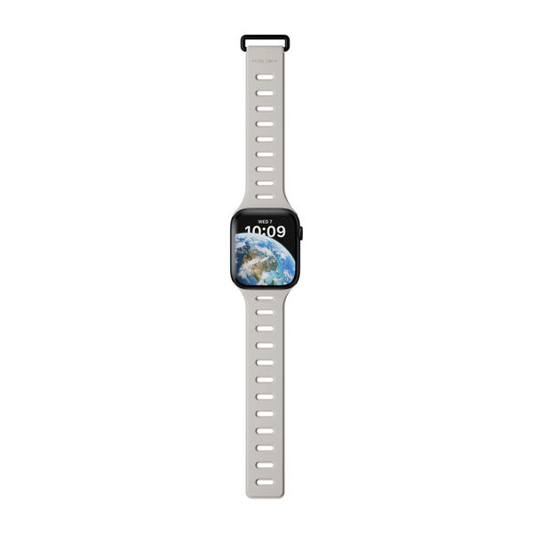 Banda para Apple Watch 38/40/41 mm Active Tracción Magnética Native Union limón/arcilla