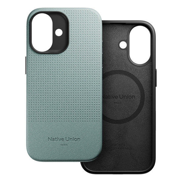 Funda Active iPhone 17 Native Union verde pizarra