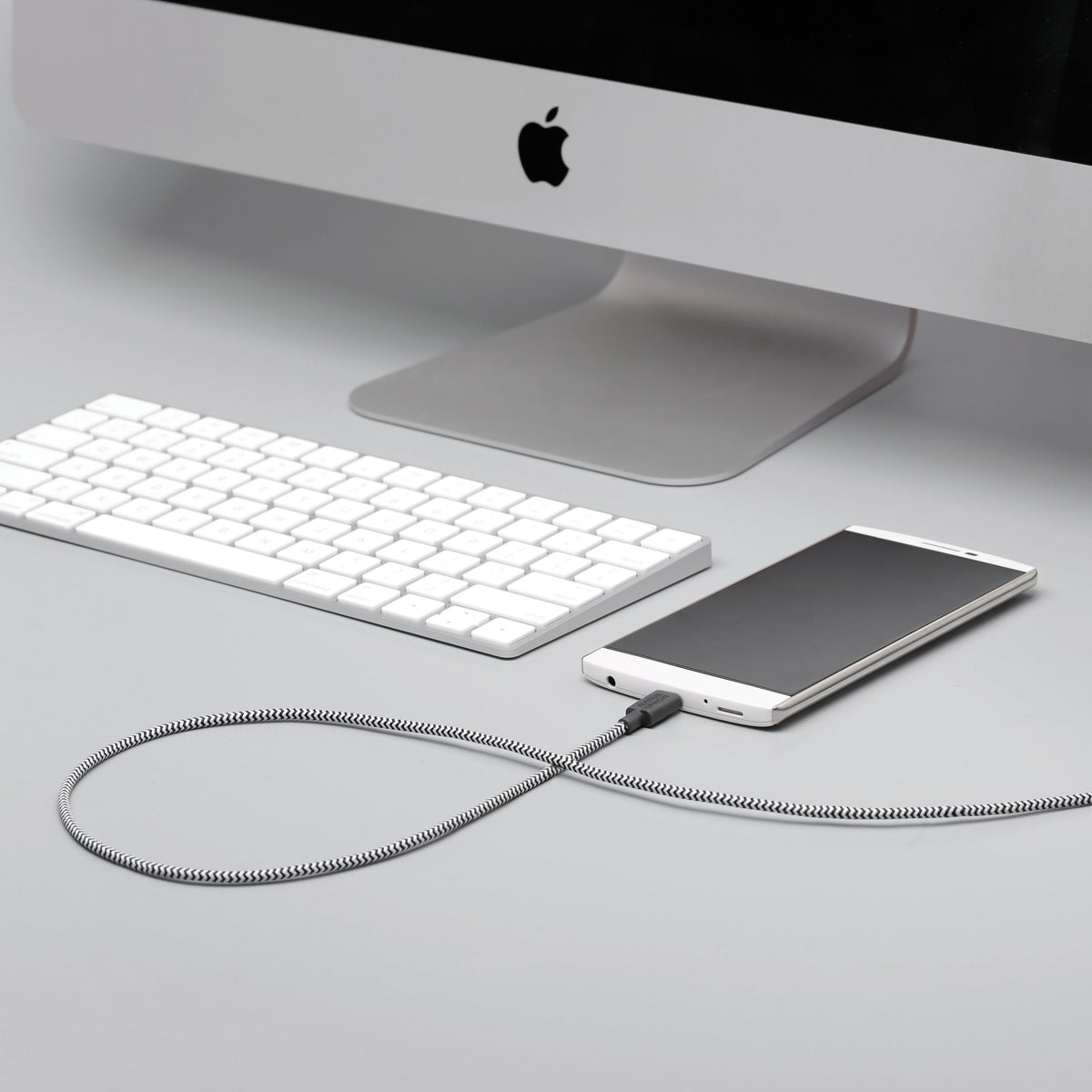Cable USB-A a USB-C 3 Mt Belt Native Union zebra