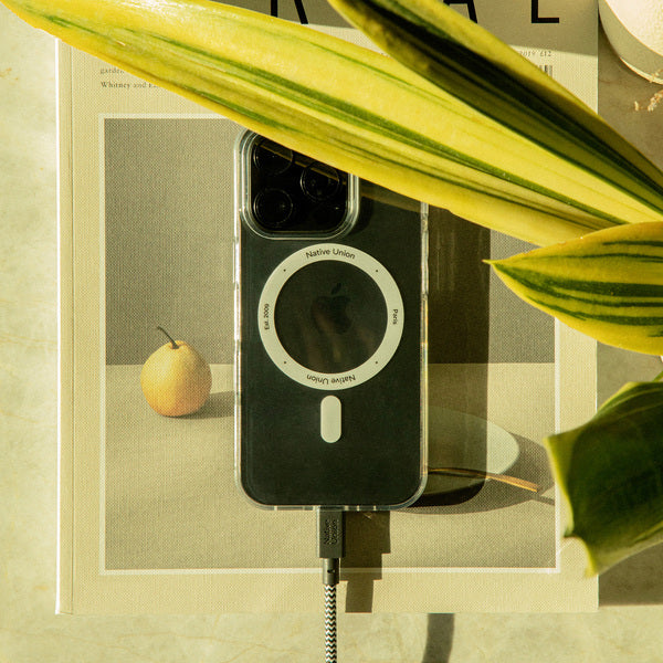 Cable USB-C a USB-C 3 Mt Belt Native Union zebra