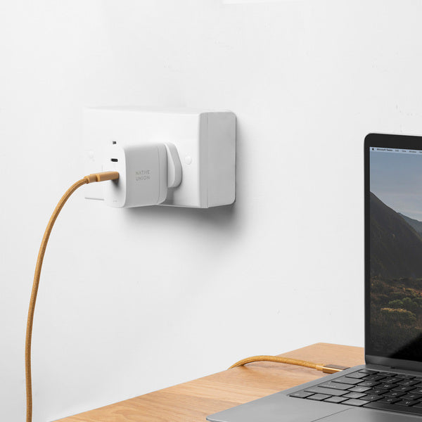 Cargador 67W PD 2x USB-C Native Union blanco