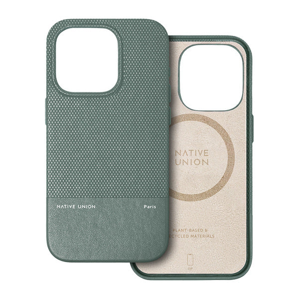 Funda eco cuero (RE) Classic para iPhone 15 Pro Native Union