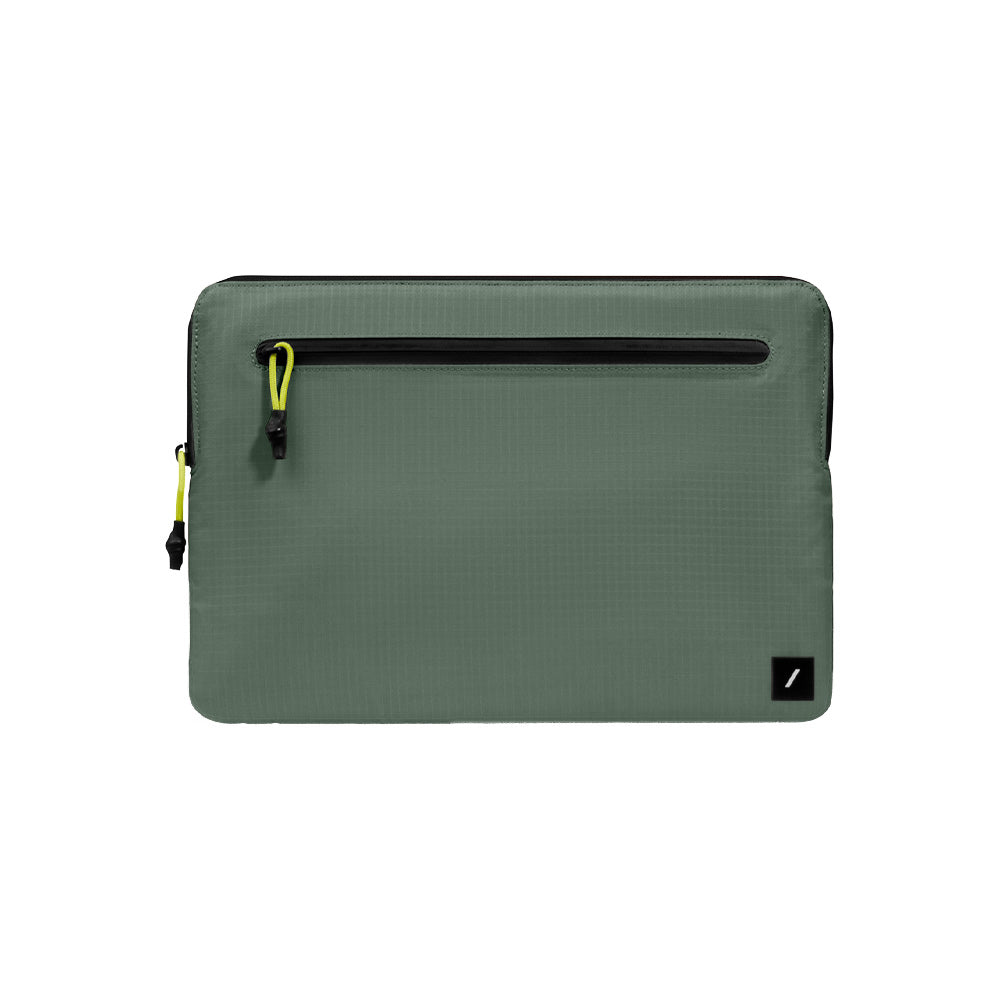 Sleeve poliéster Ultralight para Macbook 13" Native Union Slate verde