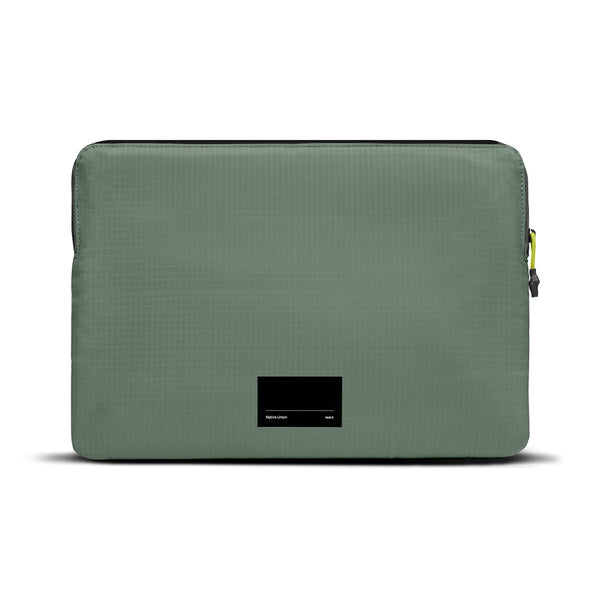Sleeve poliéster Ultralight Macbook 16" Native union verde