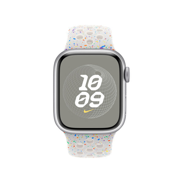 Banda Apple Watch 40/41 mm Nike Sport platino puro - L/M