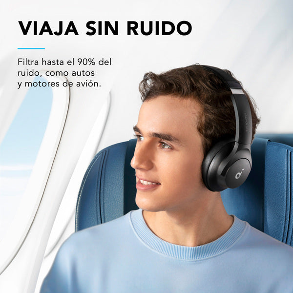 Audifono Over Ear Noise Cancelling Life Q20i Soundcore negro
