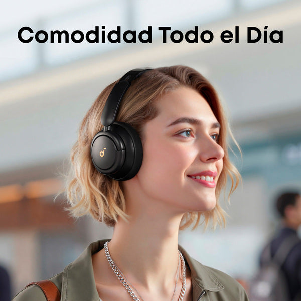 Audifono Over Ear Noise Cancelling Life Q30 Soundcore negro