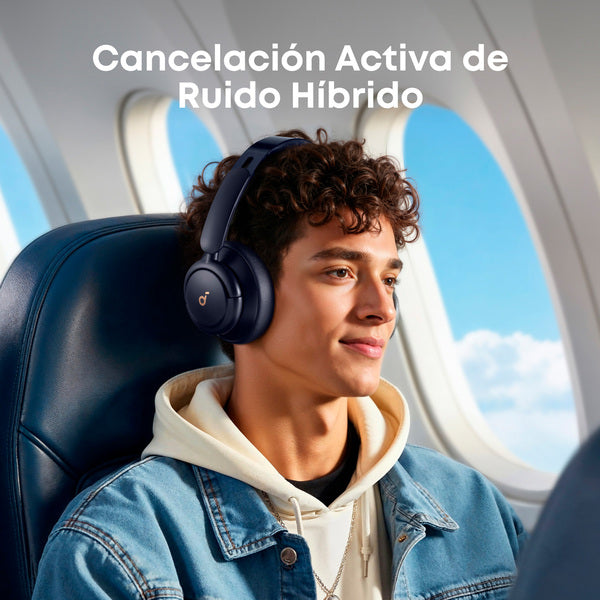 Audifono Over Ear Noise Cancelling Life Q30 Soundcore negro