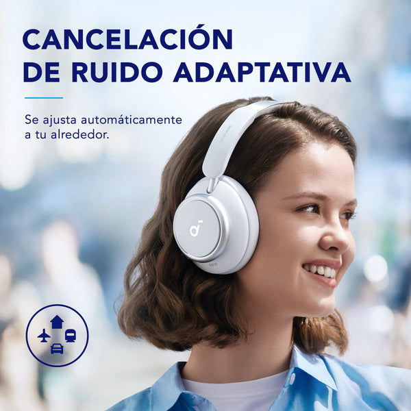 Audifono Over Ear Noise Cancelling Q45 Soundcore