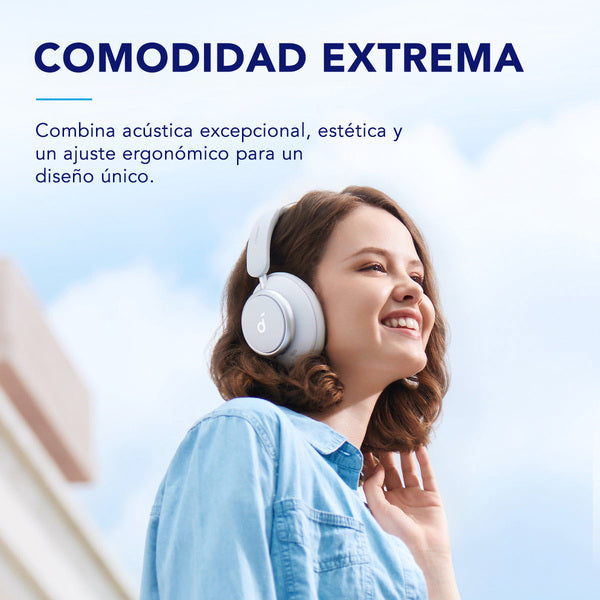 Audifono Over Ear Noise Cancelling Q45 Soundcore