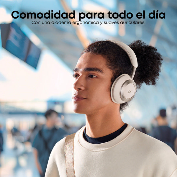 Audifono Over Ear Noise Cancelling Space Pro Soundcore