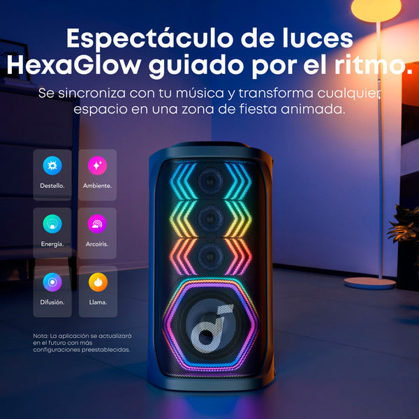 Parlante Bluetooth Rave 3 Soundcore Negro V2