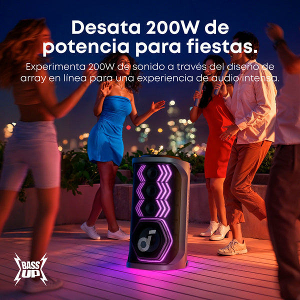 Parlante Bluetooth Rave 3 Soundcore Negro V2