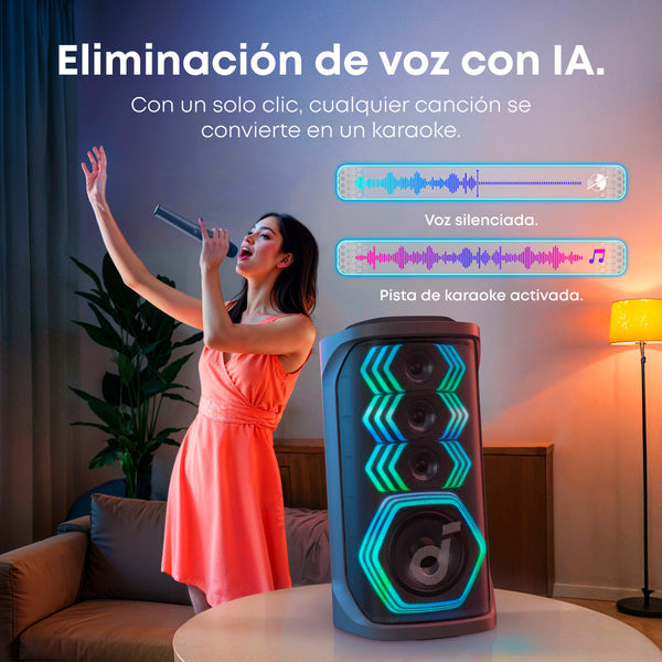 Parlante Bluetooth Rave 3 Soundcore Negro V2