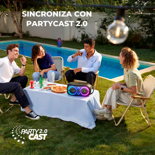 Parlante Bluetooth Rave Party 2 Soundcore negro (ew)