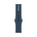 Banda Apple Watch 44/45 mm deportiva azul tempestad - S/M