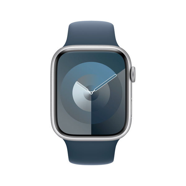 Banda Apple Watch 44/45 mm deportiva azul tempestad - S/M
