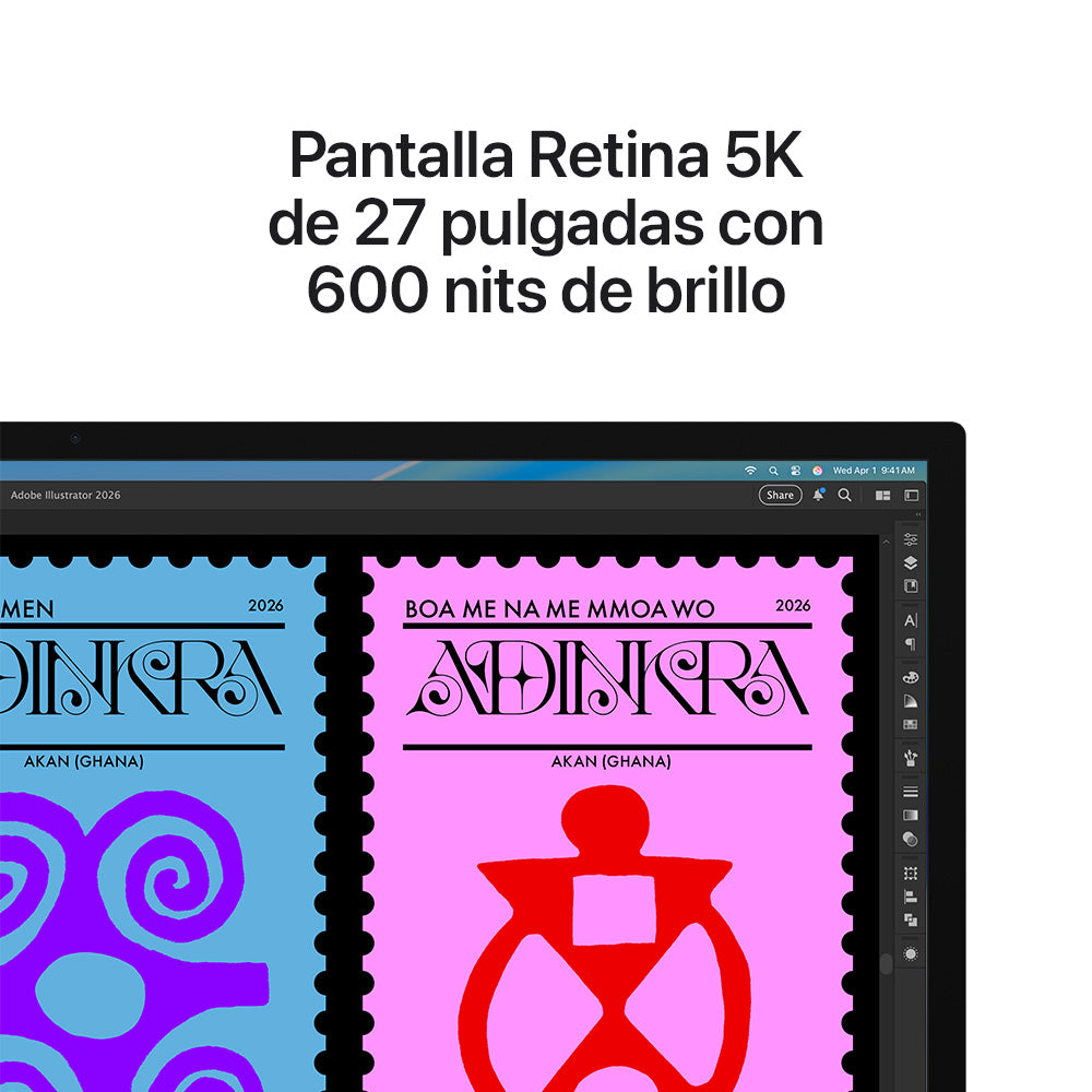 Studio Display XDR nanotexturizado con soporte de altura e inclinación Apple
