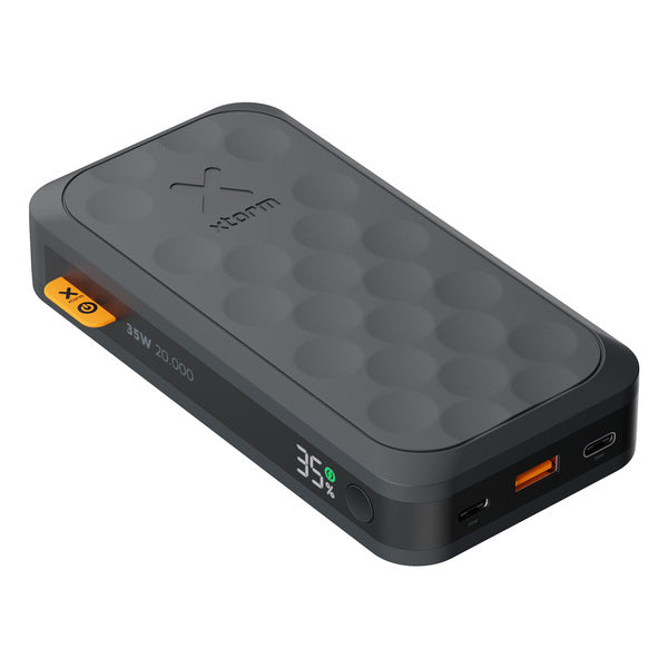 Batería 20.000 mAh 2xUSB-C 1xUSB-A 35W Fuel Series Xtorm negro medianoche