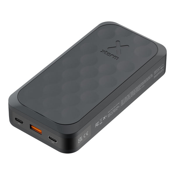 Batería 20.000 mAh 2xUSB-C 1xUSB-A 35W Fuel Series Xtorm negro medianoche