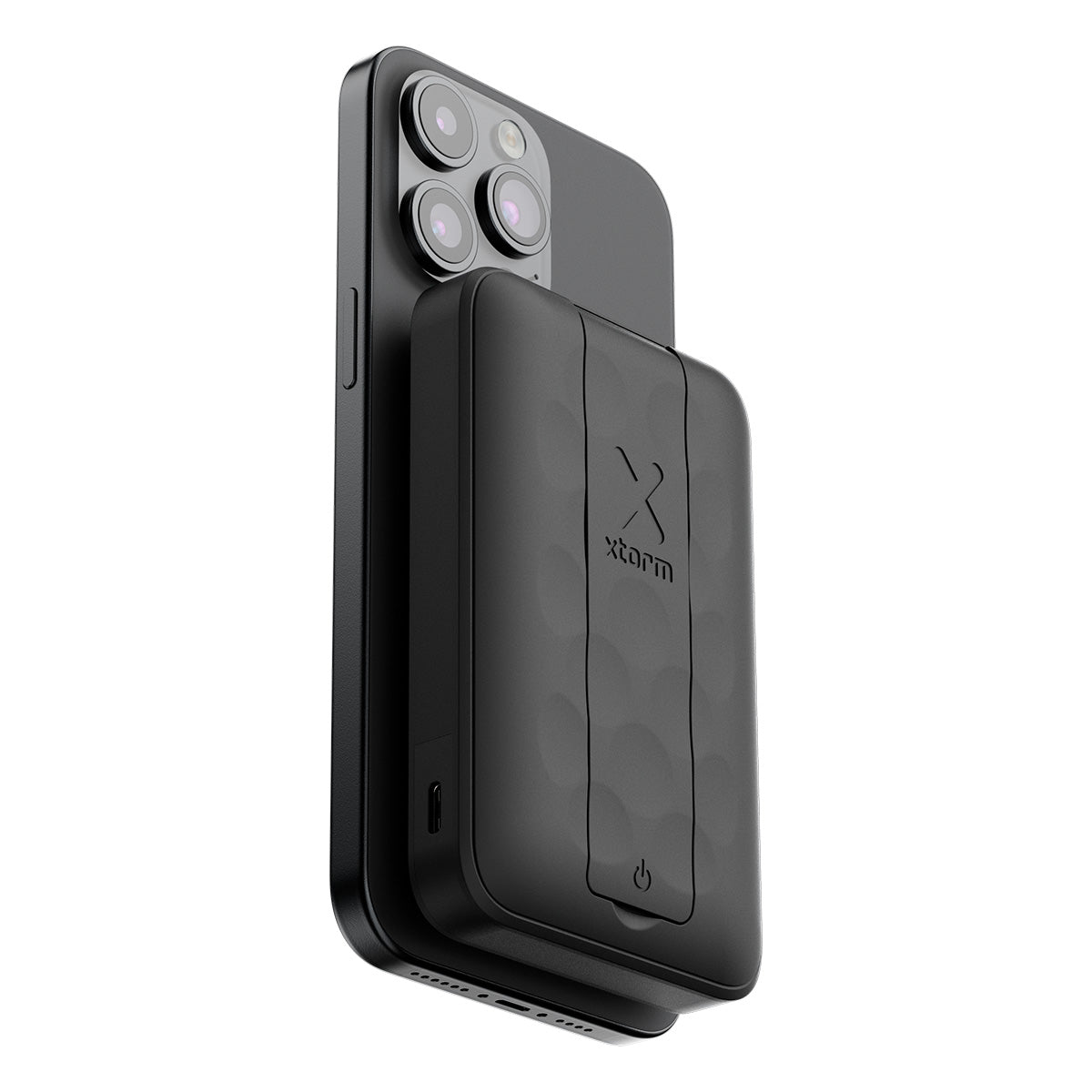 Batería 10.000 mAh carga magnetica 15W Xtorm negro medianoche