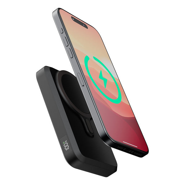Batería 10.000 mAh carga magnetica 15W Xtorm negro medianoche