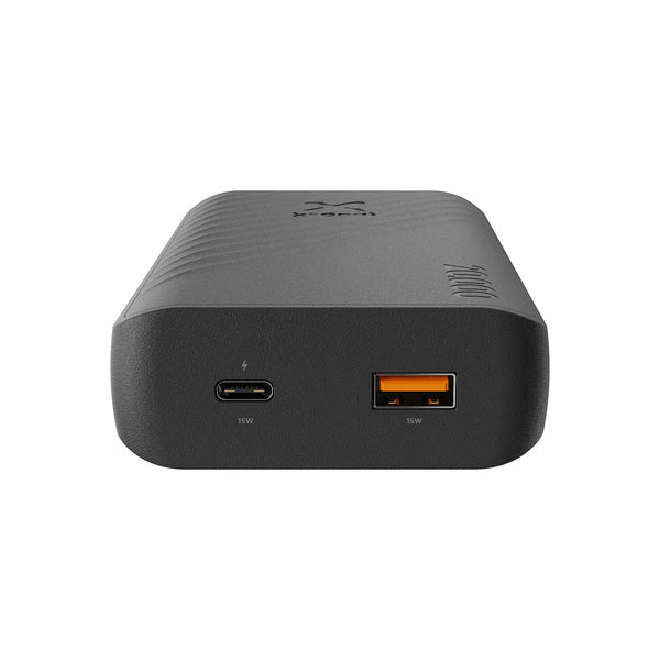 Batería 20.000 mAh 2xUSB-C 1xUSB-A 20W PD Go2 Series Xtorm negro medianoche