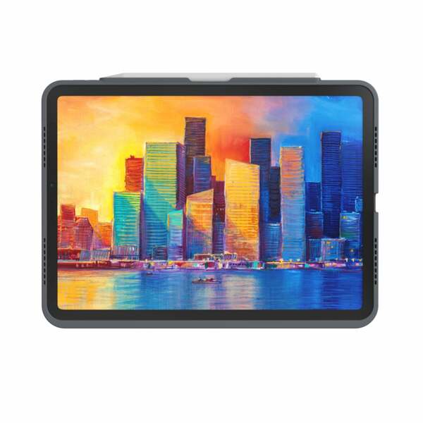 Funda con teclado en español Pro Keys para iPad Air 11" negro
