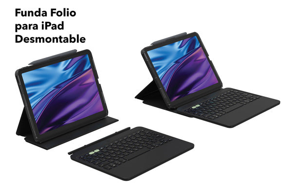 Funda con teclado en español Pro Keys 2 para iPad Air 11" M2 Zagg