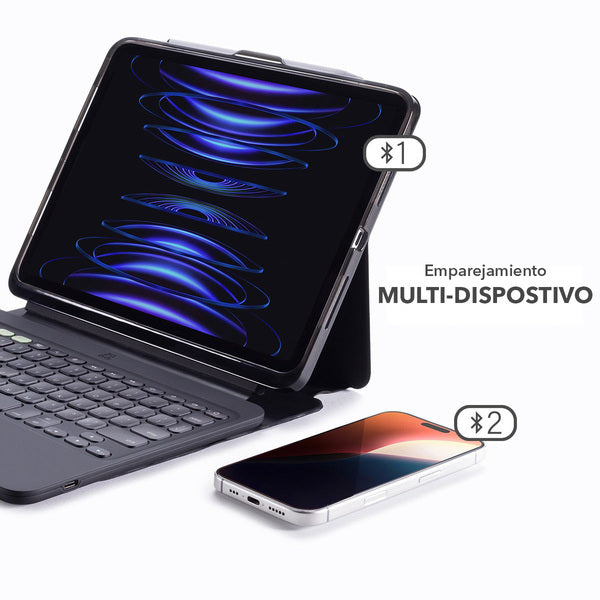 Funda con teclado en español Pro Keys 2 para iPad Air 11" M2 Zagg