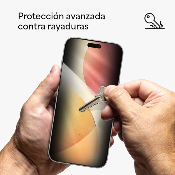 Lámina vidrio InvisibleShield XTR Privacidad iPhone 17 Pro Max Zagg