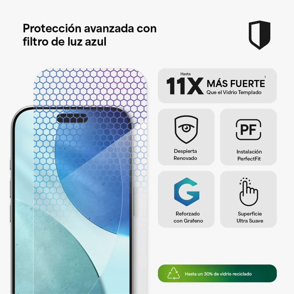 Lámina vidrio InvisibleShield XTR5 iPhone 17 Zagg