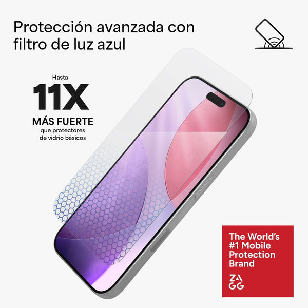 Lámina vidrio InvisibleShield XTR5 iPhone 17 Pro Zagg