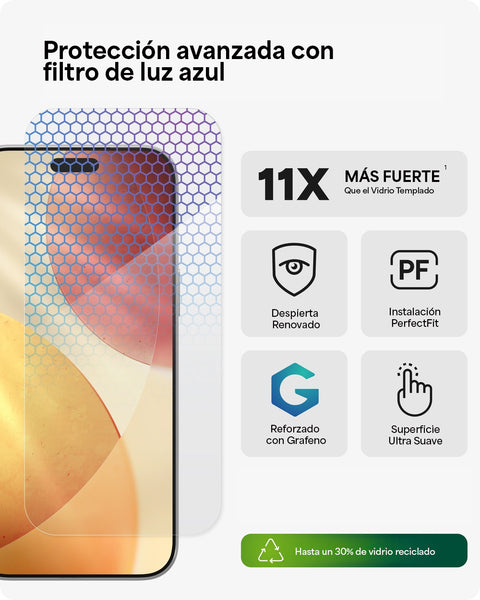 Lámina vidrio InvisibleShield XTR5 iPhone 17 Pro Max Zagg