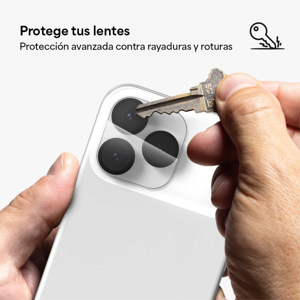 Aros cámara InvisibleShield AR iPhone 17 Pro/17 Pro Max Zagg Negro