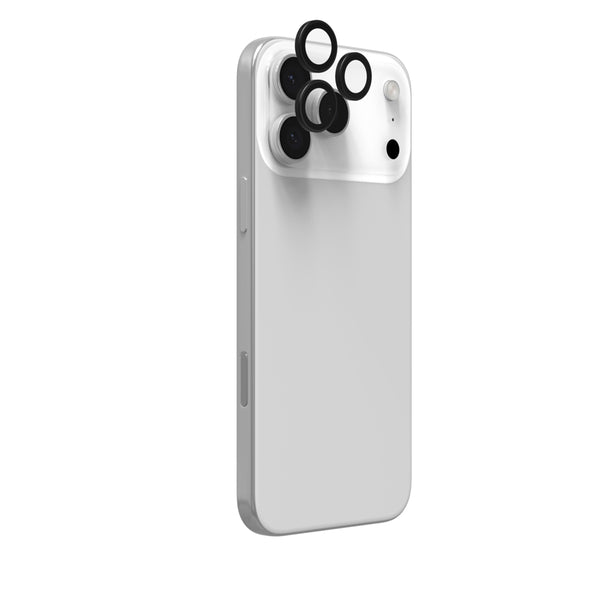 Aros cámara InvisibleShield AR iPhone 17 Pro/17 Pro Max Zagg Negro