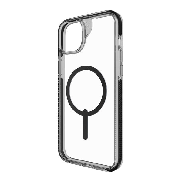 EOL> Funda dura Santa Cruz Snap MagSafe para iPhone 15 Plus Zagg negra
