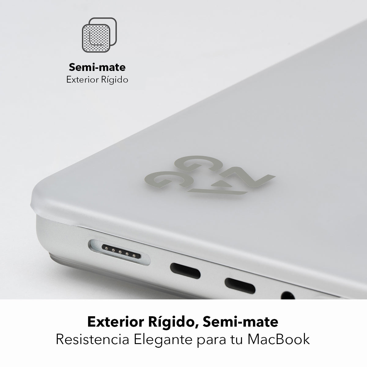 Funda dura Hardshell MacBook Pro 16" M5/M4/M3 Zagg transparente
