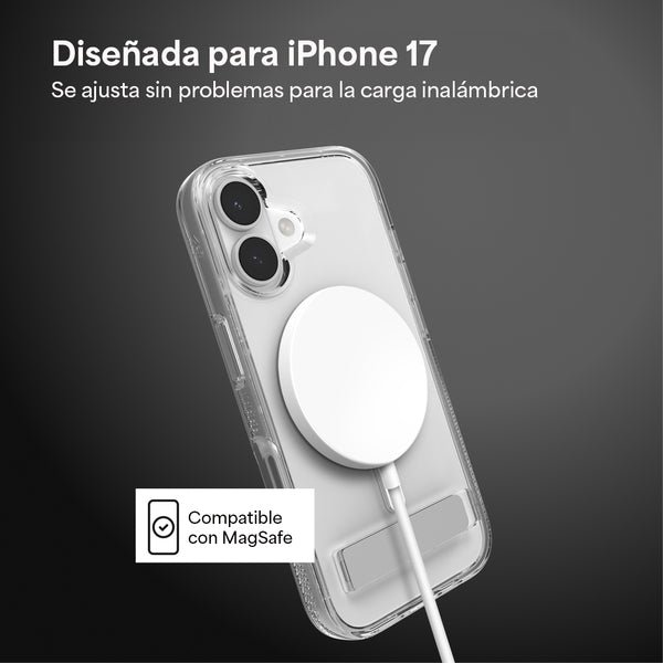 Funda Crystal Palace Snap iPhone 17 Zagg transparente