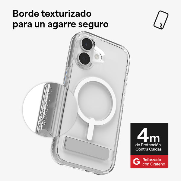 Funda Crystal Palace Snap iPhone 17 Zagg transparente