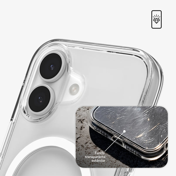 Funda Crystal Palace Snap iPhone 17 Zagg transparente