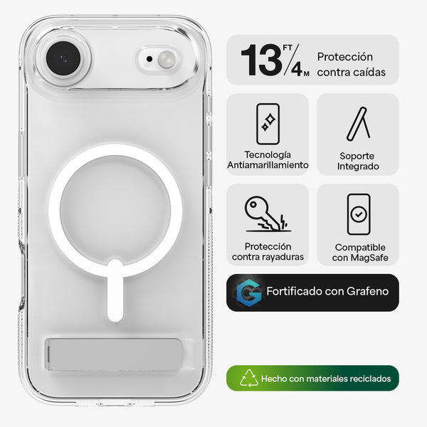 Funda Crystal Palace Snap iPhone 17 Air Zagg transparente