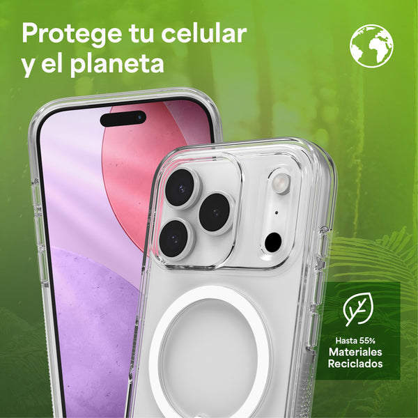 Funda Crystal Palace Snap iPhone 17 Pro Max Zagg transparente